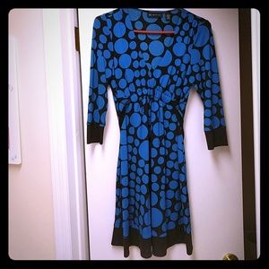 Three quarter sleeve dress